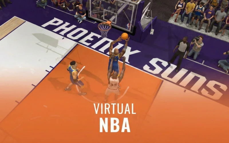 Enjoy betting on Virtual NBA game at 1win platform.